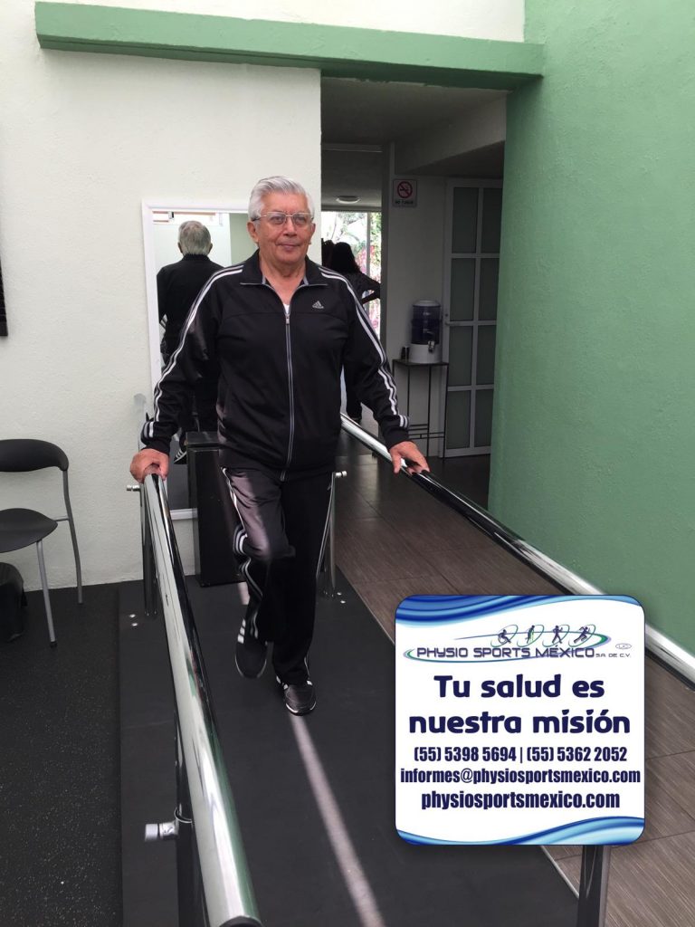 Rehabilitación de fractura de cadera en Physio Sports México