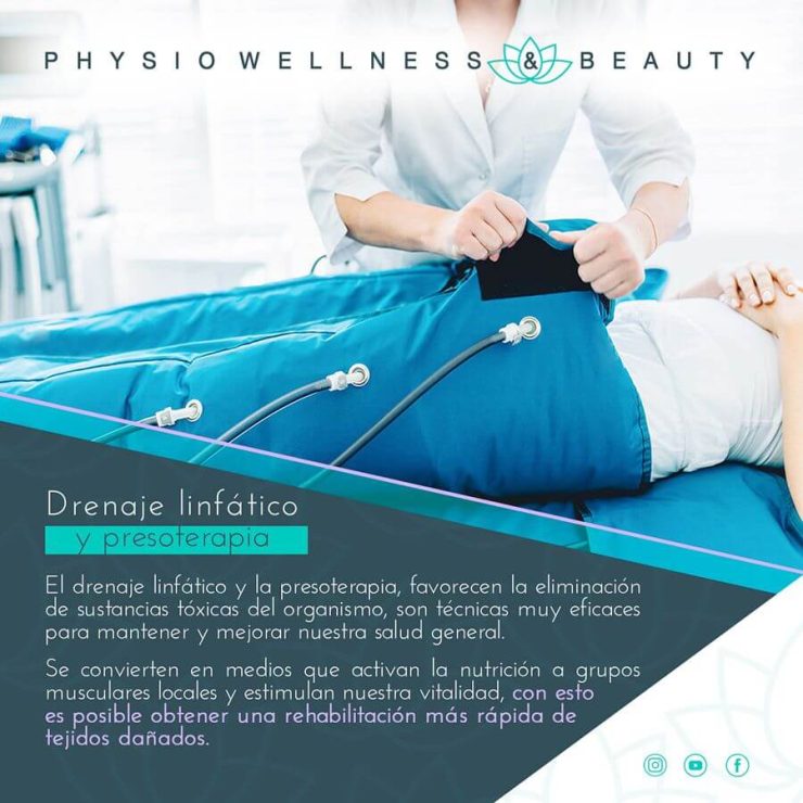 Physio Wellness & Beauty: Drenaje linfático y presoterapia