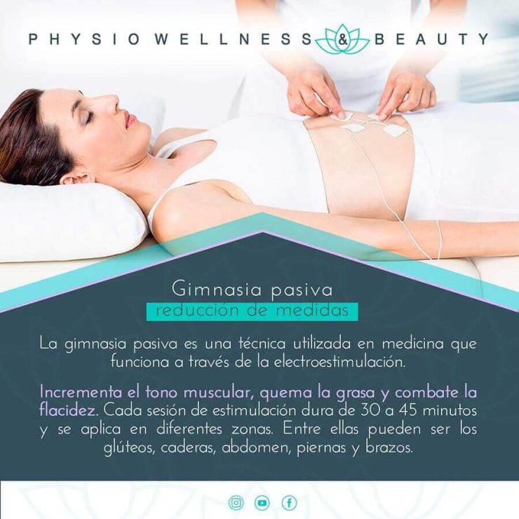 Physio Wellness & Beauty: gimnasia pasiva, reducción de medidas