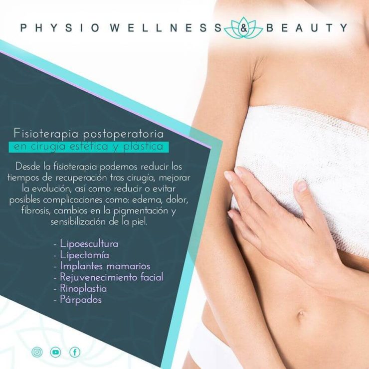 Fisioterapia postoperatoria en cirugía estética y plástica - Physio Wellness & Beauty