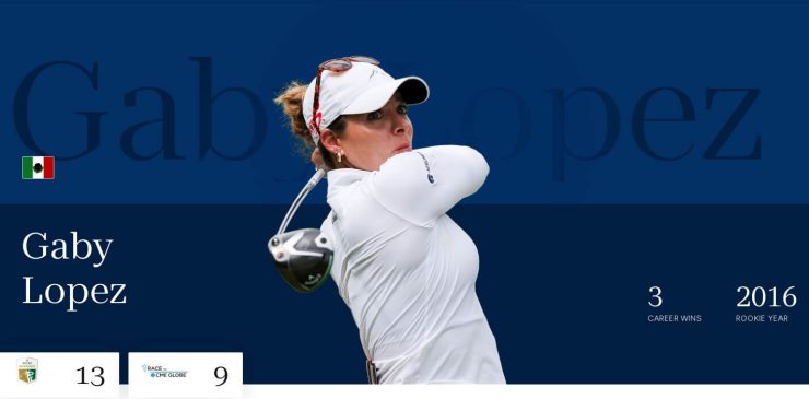 Gaby López golfista mexicana de élite