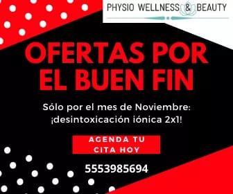 OFERTAS POR EL BUEN FIN desintoxicación iónica 2x1