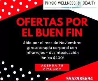 OFERTAS POR EL BUEN FIN presoterapia y desintoxicación iónica